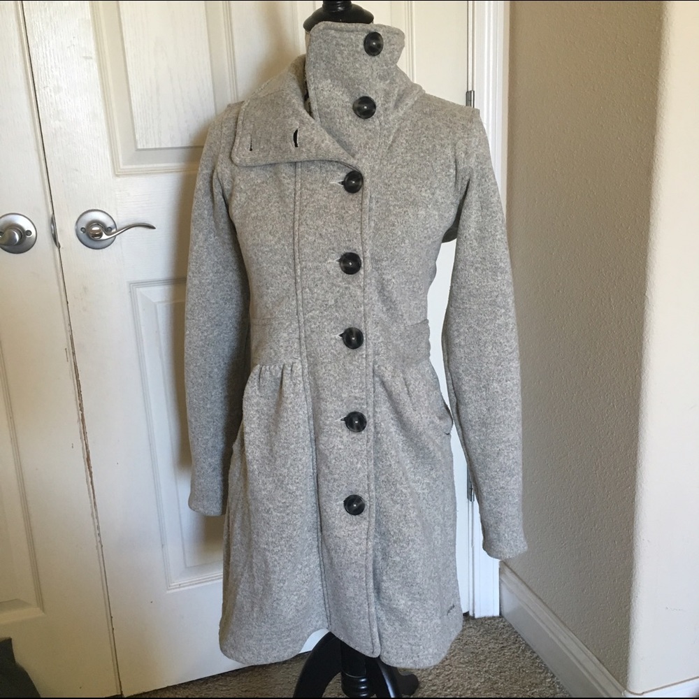 Patagonia Gray Better Sweater Coat, size Small